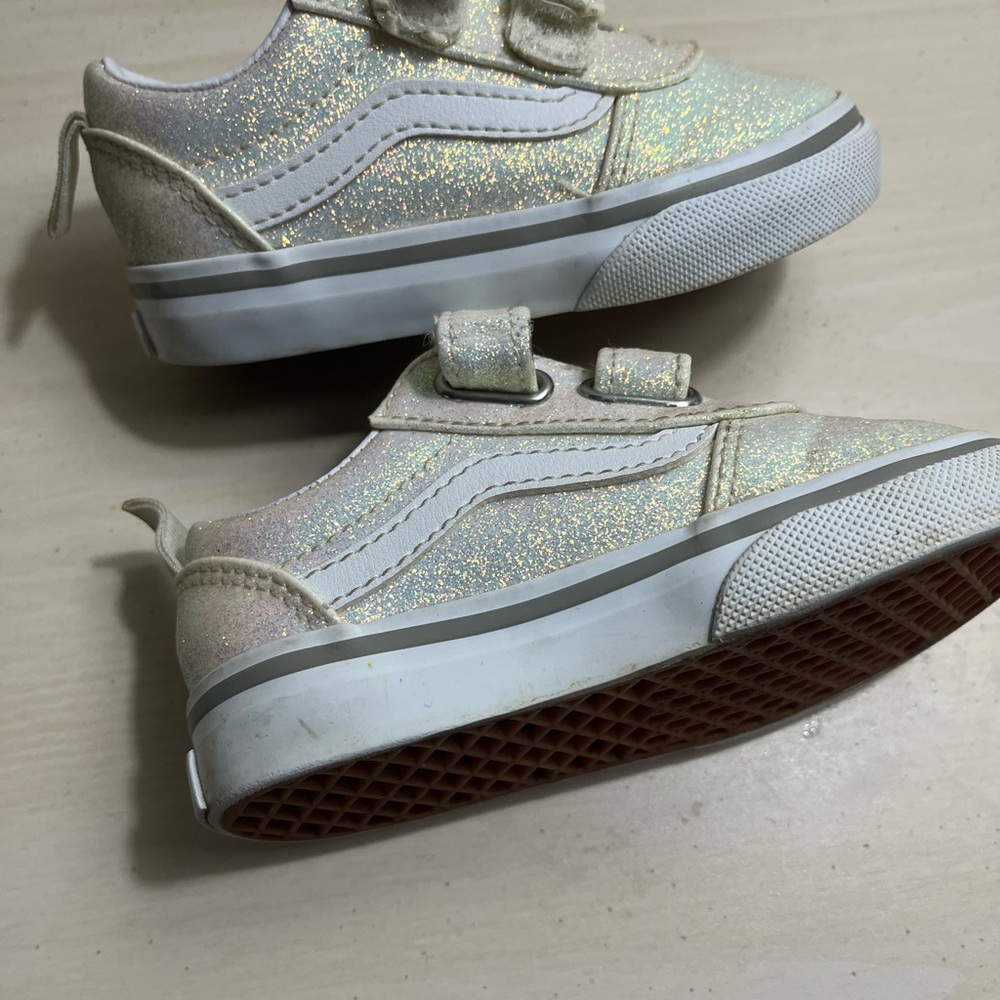 Vans Glittery Toddler Sneakers